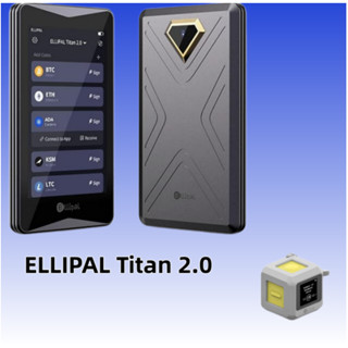ELLIPAL Titan 2.0 encrypted cold wallet, 100% offline, air g…