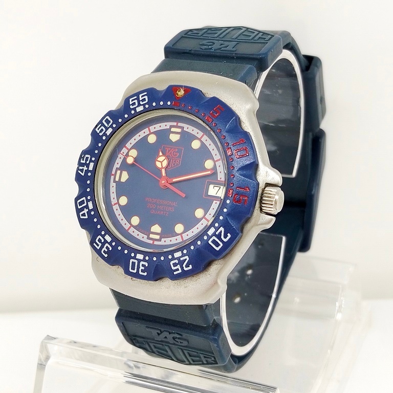 นาฬิกา TAG HEUER FORMULA1 นาฬิกา TAG HEUER F1 BOY SIZE  นาฬิกา TAG HEUER 570.513 ของแท้ มือสอง ราคา 