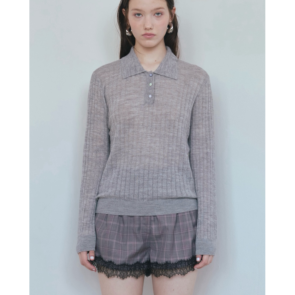 MAINECOON - Claudine Wool-Blend Polo