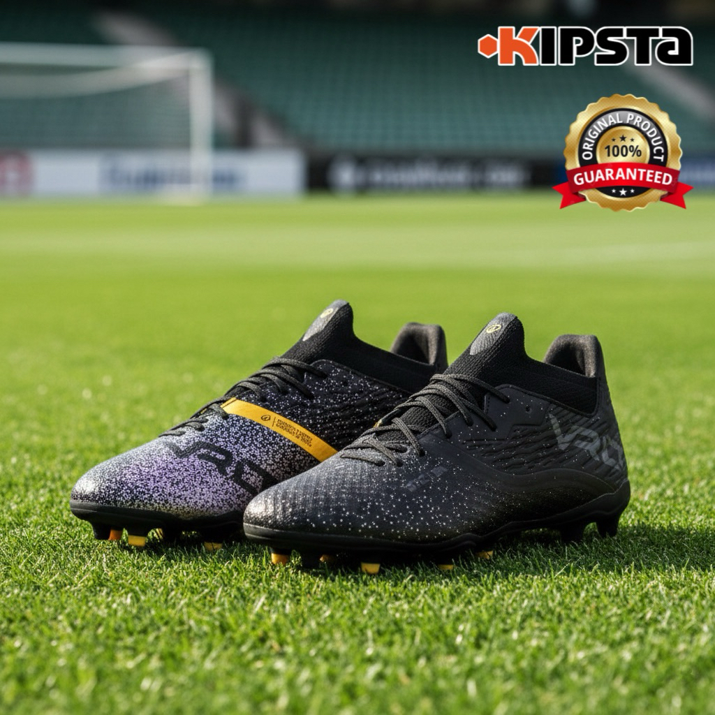 รองเท้าฟุตบอลพื้นรองเท้า FG สำหรับผู้ใหญ่ “มีไซส์ 39-45” รุ่น Viralto III FG (สีดำ) KIPSTA