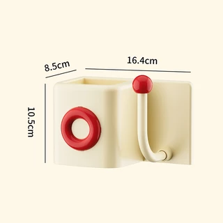 กล่องเก็บหวีเครื่องประดับผมแบบติดผนังWall mounted hair accessory comb storage box