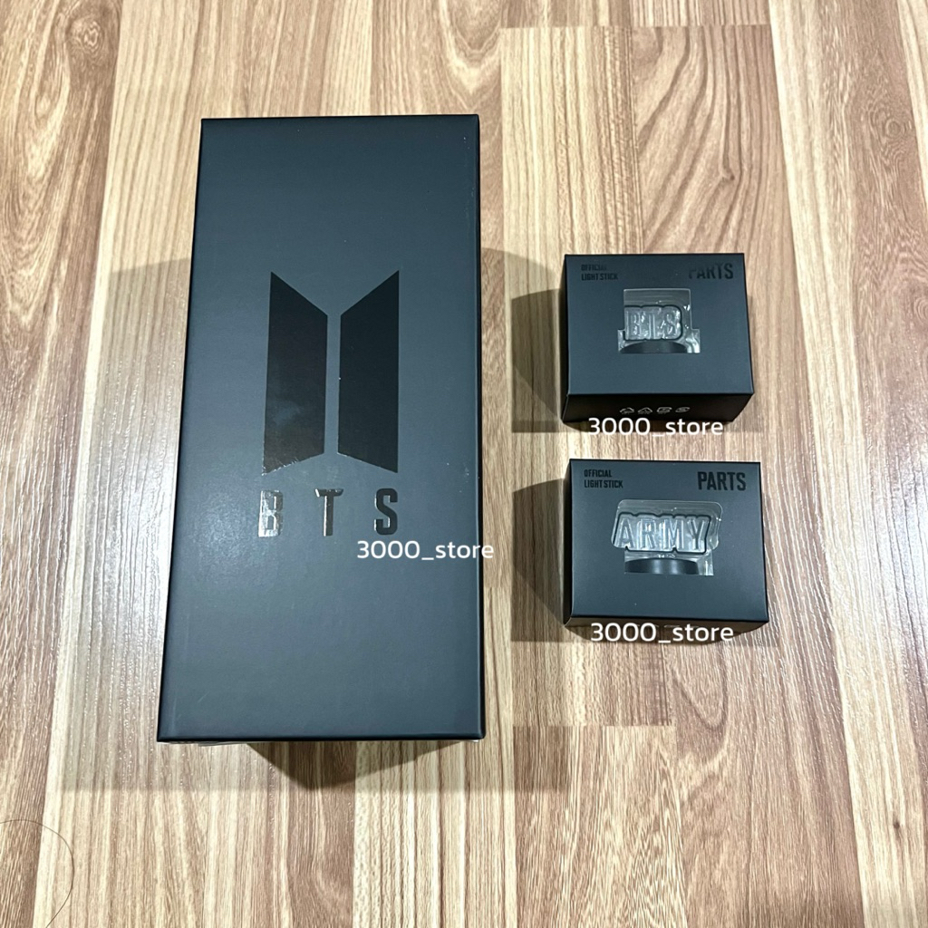 [พร้อมส่ง] แท่งไฟ BTS OFFICIAL LIGHT STICK Ver.4 ของแท้ มีหลักฐานการกด