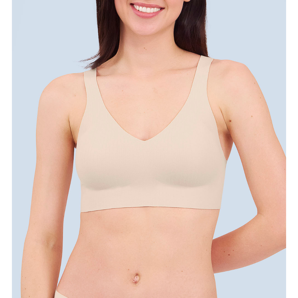sloggi เสื้อชั้นในไม่มีโครง รุ่น sloggi ZF Natural Bralette AX รหัส 10227470 สีเนื้อ 3559 — صورة 5