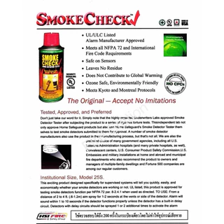 “Smoke Check” สเปรย์ทดสอบควัน Smoke Detector Test (Made in USA) ของแท้ 100% ! มีสต๊อกเยอะ เปิดใบกำกับภาษีได้