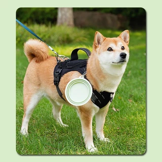 PETLOVE ชามพับซิลิโคนสำหรับสัตว์เลี้ยง ขนาด 300ml 1000ml พับเก็บได้ ประหยัดพื้นที่ สำหรับเดินทาง