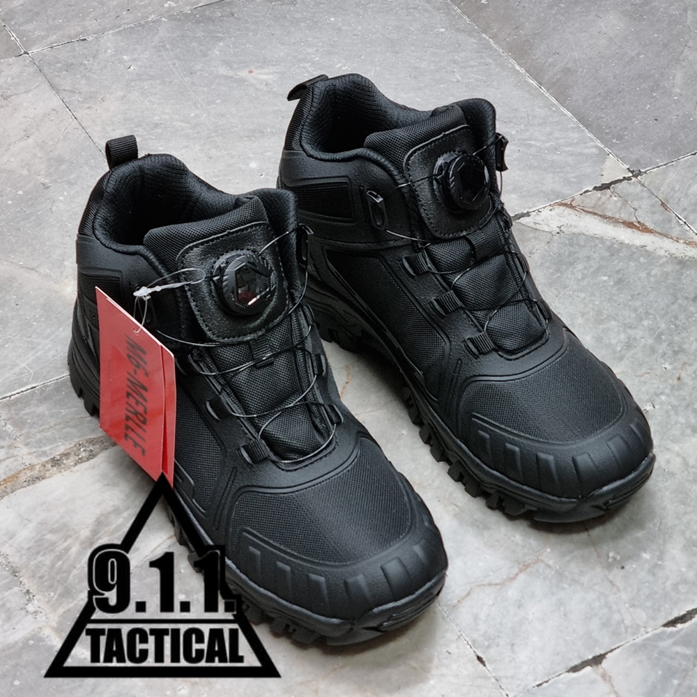 รองเท้า M6-Merrell รุ่นล็อค ดำ