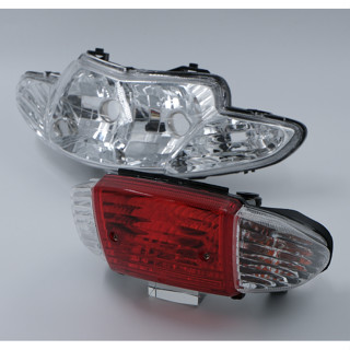 ชุดไฟหน้า Wave100 เก่า ตาคู่ ไฟท้าย เวฟ 100 เวฟ100 รุ่นแรก ช…