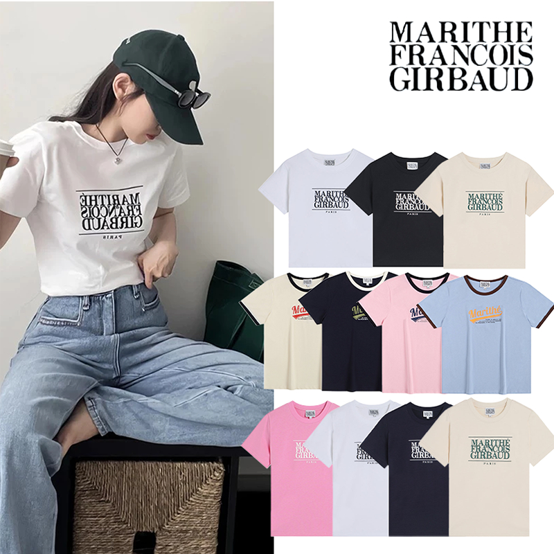 👕Marithe - W Classic Logo Tee เสื้อยืดสุดฮิตเนื้อผ้าดีมาก