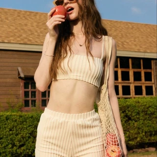lookbookbeachclub miami set ชุดว่ายน้ำหญิง สายเดี่ยว