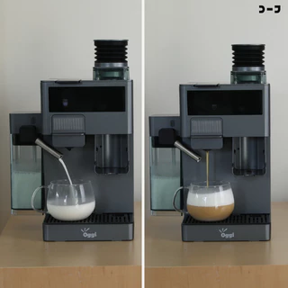 Oggi Rubik เครื่องชงกาแฟอัตโนมัติ 4 in1 มีเครื่องบดในตัว 20บาร์ ตีฟองนมอัตโนมัติ