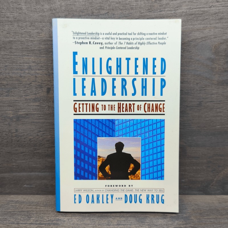 ⭐Enlightened Leadership - Ed Oakley, Doug Krug 💥ปกรองเขียนชื่อ 🏷️1113957