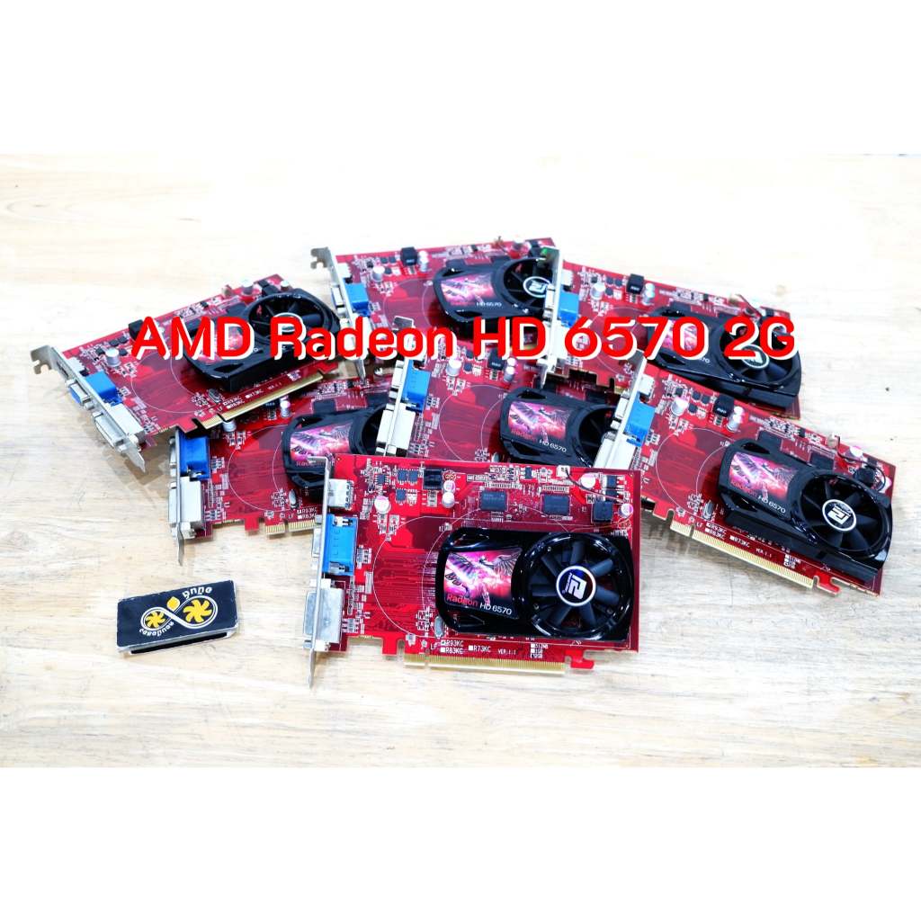 การ์ดจอ AMD Radeon HD 6570 2G เล่นเกมส์เบาๆได้ครับ