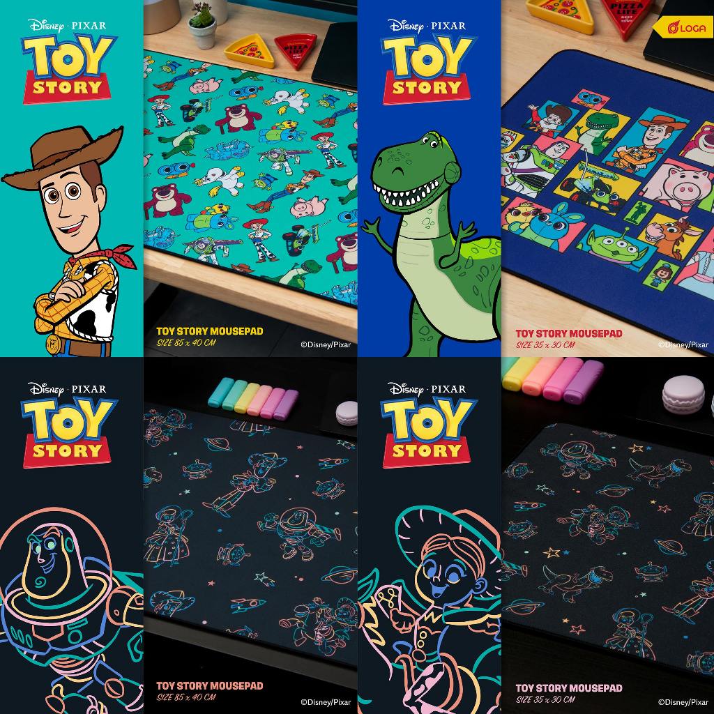 LOGA MOUSEPAD : DISNEY TOY STORY COLLECTION - [85x40CM / 35x30CM]