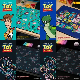 LOGA MOUSEPAD : DISNEY TOY STORY COLLECTION - [85x40CM / 35x30CM]