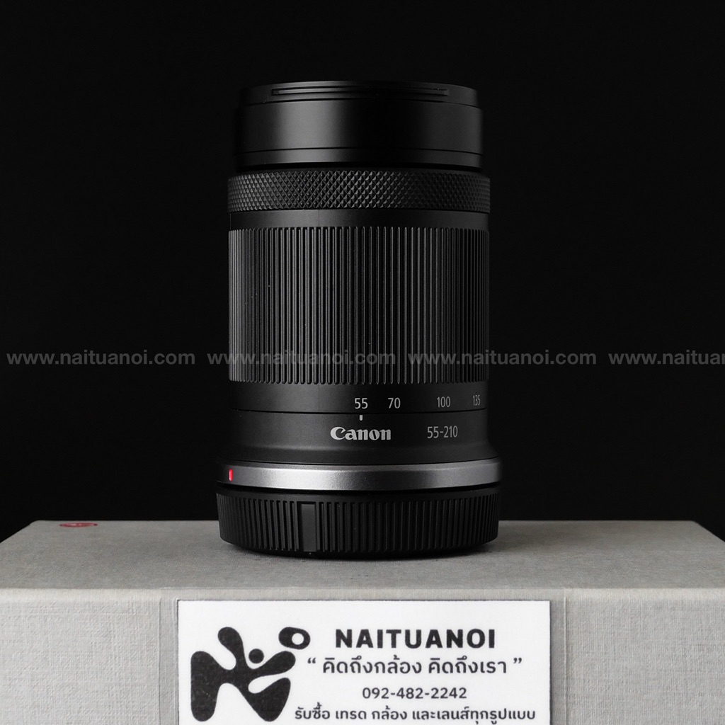 ( Used!! ) Canon RF-S 55-210 F5-7.1 IS STM Black < Top Mint >