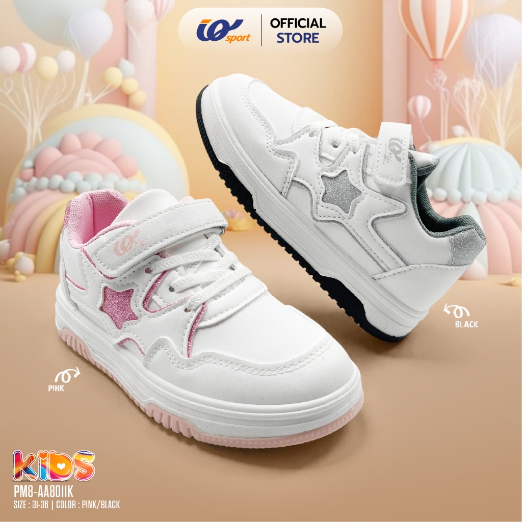 IQ KIDS รองเท้าผ้าใบเด็ก (Lifestyle) รหัสPM8-AA8011K