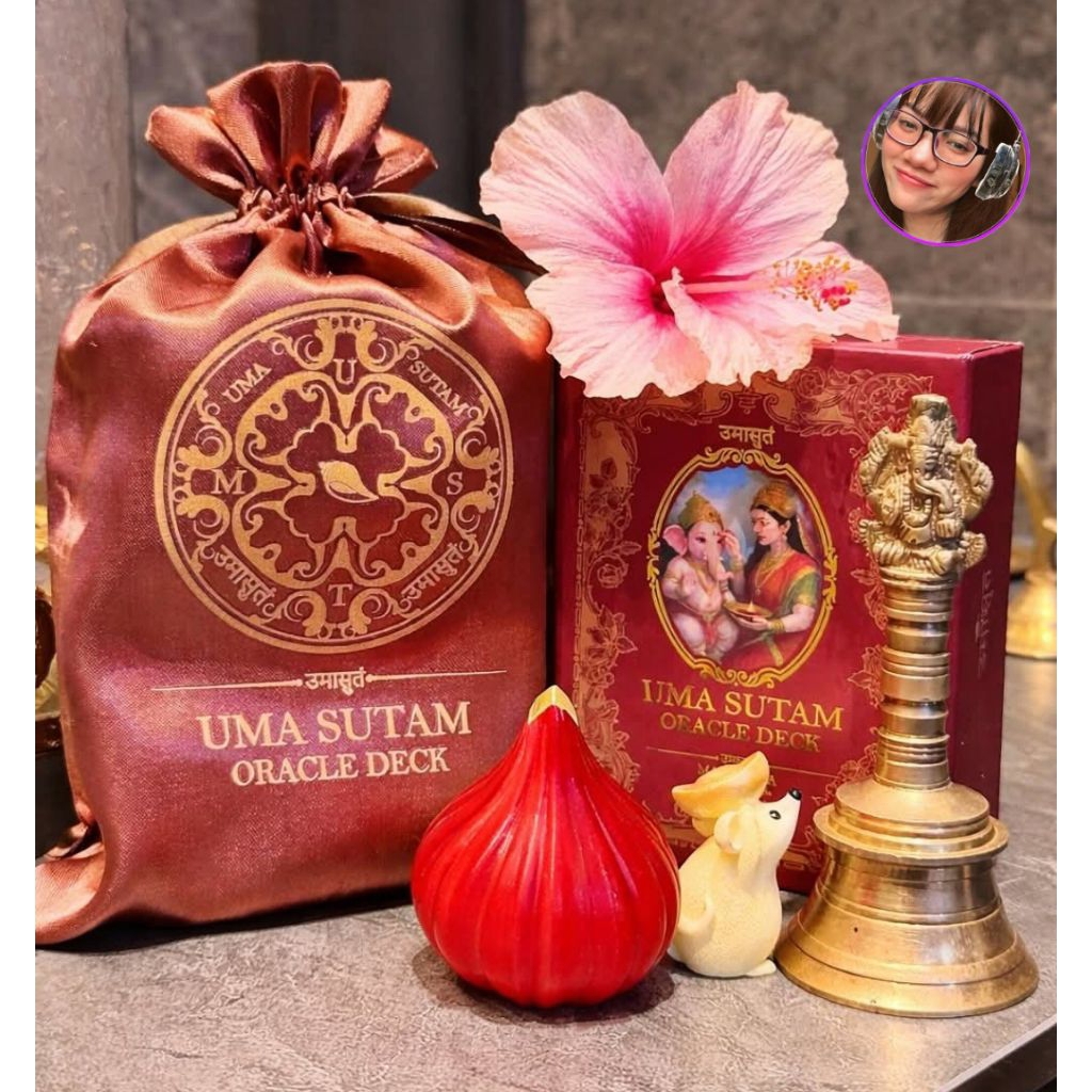 ไพ่อุมาสุตัม🧧FULLSET🧧ของแท้ (ไม่ผลิตซ้ำ💯)‼️ไพ่ดูดวงแม่นๆ‼️ไพ่พระพิฆเนศ ไพ่ทาโรต์ ไพ่วาดมือ Tarot