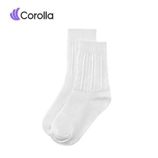 Corolla ถุงเท้าแฟชั่นสีต่างๆ ใส่สบายและระบายอากาศได้ดี หลากหลายสีให้เลือก และลดกลิ่นอับได้ดีเยี่ยม