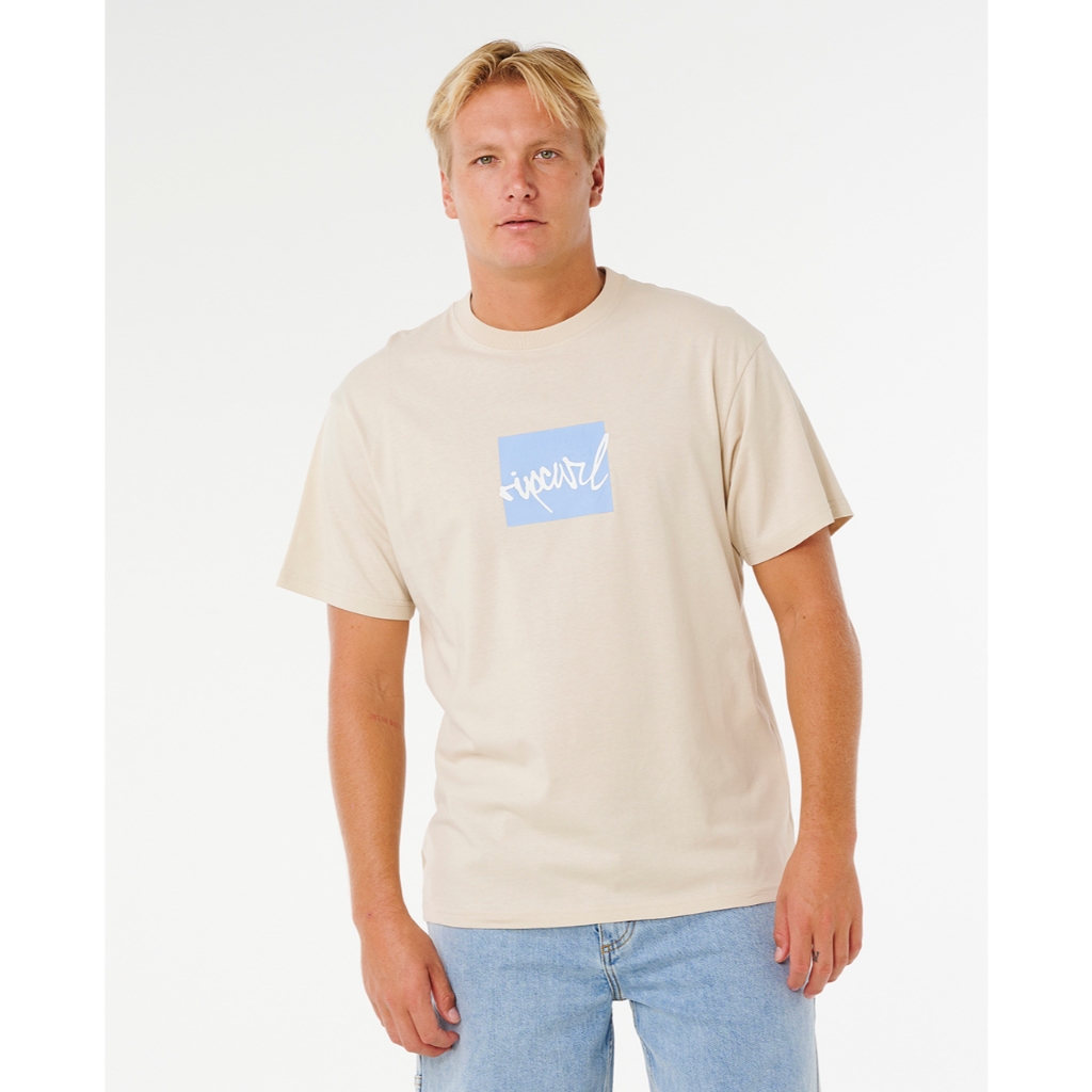 RIPCURL เสื้อยืด 0X8MTE  RIP SCRIPT ICON TEE 2026-S3