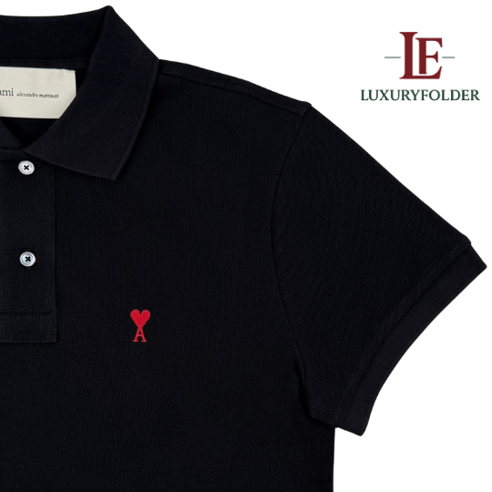 Ami Paris De Coeur Polo Shirts เสื้อคอปก โปโล ของแท้ 100%