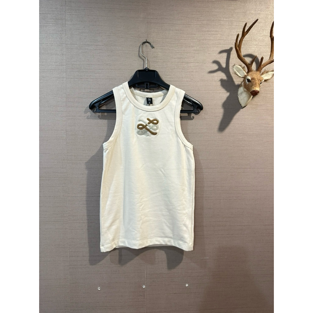 VRT - Sheering logo top (VRT Basic) สี ivory ป้ายห้อยครับ