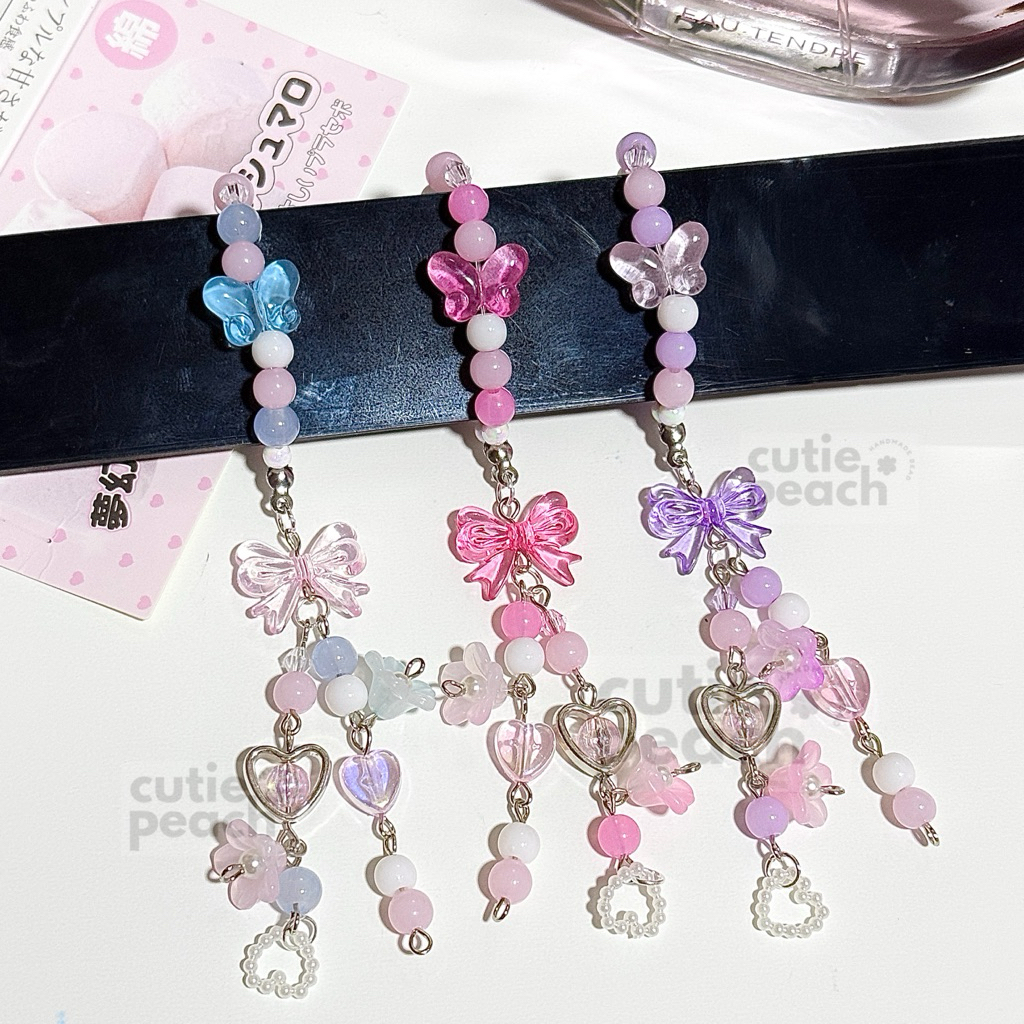 ❗️ลายใหม่❗️♡‧₊ สายรัดเข็มขัดลูกปัด ที่รัดเข็มขัด นักเรียน นักศึกษา น่ารัก 🎀