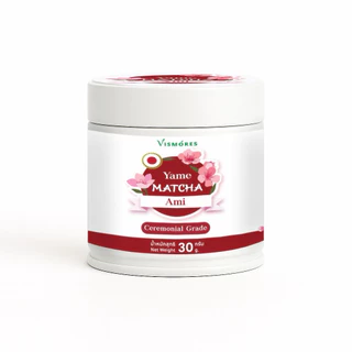 Vismores Matcha Ceremonial Grade 30g | มัทฉะญี่ปุ่น เกรดพิธีการ