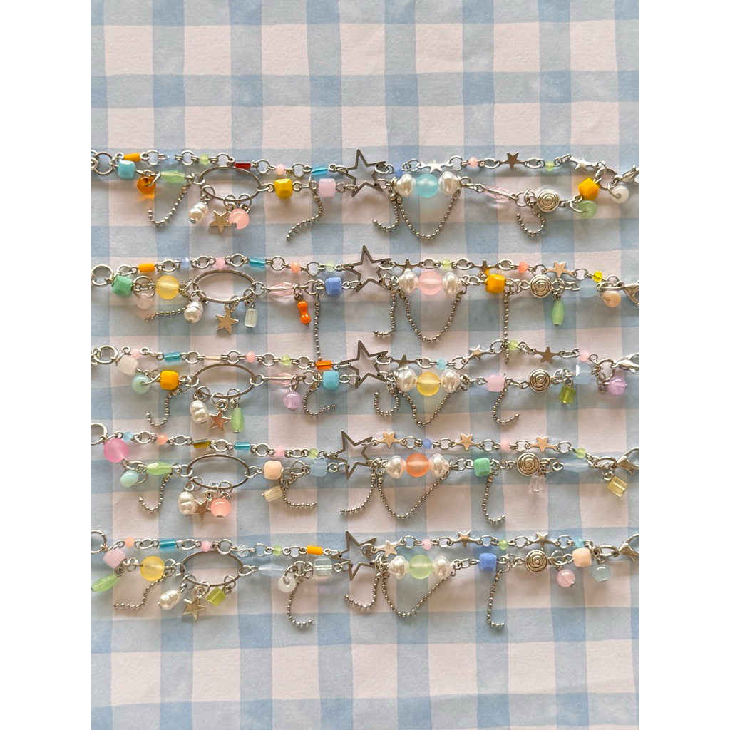 headtomatoes- bracelet collection (กำไลลูกปัด)⭐️🐞🍅