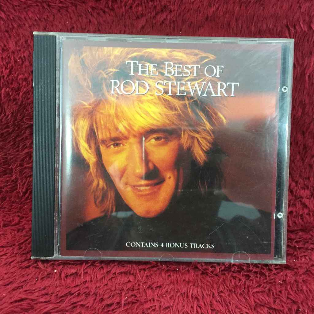 CD Rod Stewart – The Best Of Rod Stewart สภาพตามรูปปก AA276-87