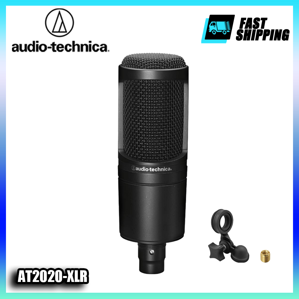 Audio-Technica AT2020 ไมโครโฟนคอนเดนเซอร์แบบคาร์ดิออยด์
