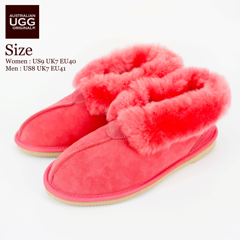 รองเท้าบูทขนแกะออสเตรเลีย UGG Original Australia Boots สีชมพูเข้ม Size 40-41