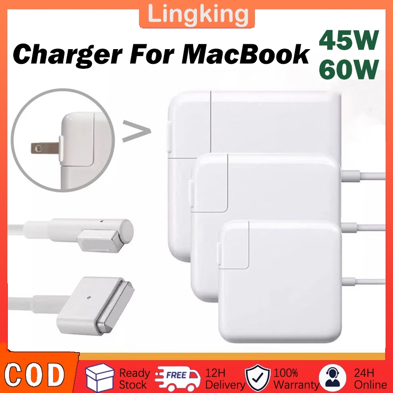 Charger เครื่องชาร์จสำหรับ MacBook 45W 60W PD ชาร์จเร็วอะแดปเตอร์แบบพับเก็บได้ รุ่น T/L Power Supply