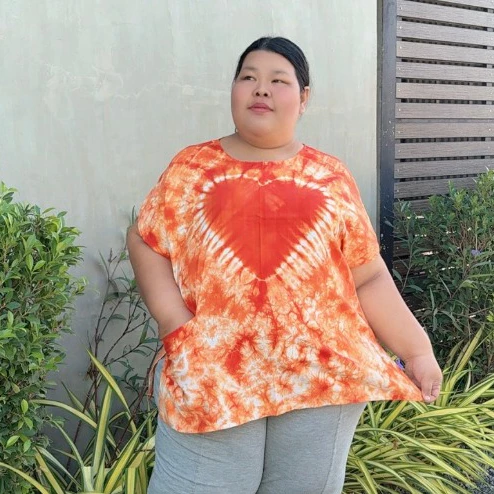 เสื้อแขนล้ำไซส์จัมโบ้ อก 64 นิ้ว ผ้าคอตตอน thumbnail 8