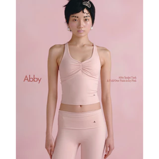 when.we.stretch - Abby Sculpt Tank เสื้อออกกำลังกายพร้อมบราในตัว กระชับอกสวยมาก **สินค้าพร้อมส่ง**