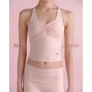 when.we.stretch - Abby Sculpt Tank เสื้อออกกำลังกายพร้อมบราในตัว กระชับอกสวยมาก **สินค้าพร้อมส่ง**