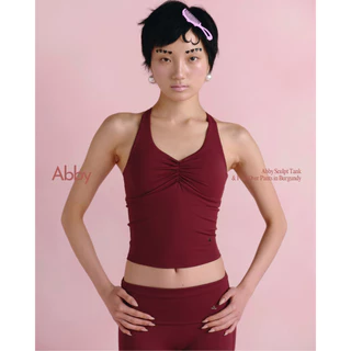 when.we.stretch - Abby Sculpt Tank เสื้อออกกำลังกายพร้อมบราในตัว กระชับอกสวยมาก **สินค้าพร้อมส่ง**