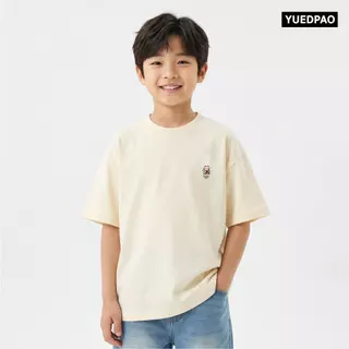 Yuedpao Oversize Kids Munimal 2026 (Maneki Neko) เสื้อยืดเด็ก สายมู ทรงหลวม ผ้าหนาทรงสวย ยับยากรีดง่าย แมวกวัก