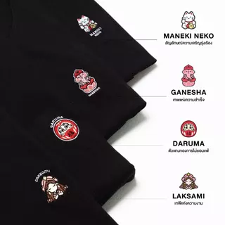 Yuedpao Oversize Munimal 2026 (Laksami) เสื้อยืดโอเวอร์ไซส์ สายมู ผ้าหนาทรงสวย ยับยากรีดง่าย พระแม่ลักษมี