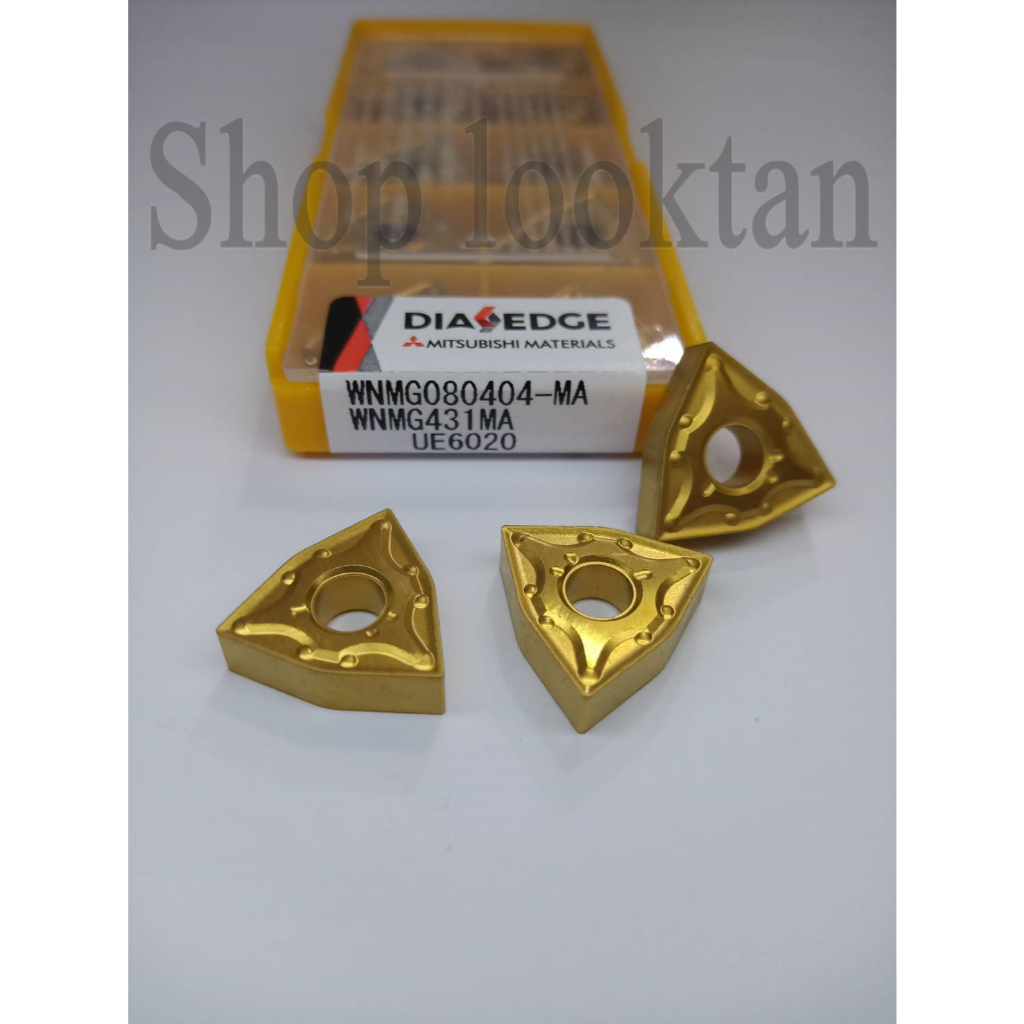 เม็ด WNMG080404-MA  WMMG431MA UE6020 ของใหม่(2เม็ด)