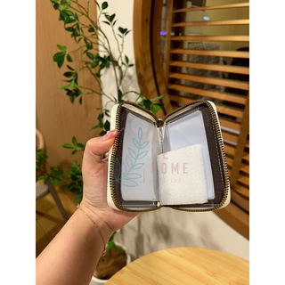 ที่ใส่บัตร(แบบซิป) กระเป๋าใส่บัตร 20 ช่อง กันขโมย RFID ลายการ์ตูน ซองใส่บัตรเครดิต บัตรประชาชน