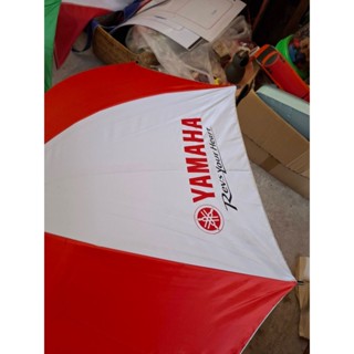 ร่มyamahaแท้สีแดง/ของใหม่แท้ศูนย์ยามาฮ่า