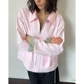 Girlfriend Comfort - G.C. Reversible Jacket - แจ็กเก็ตผ้าทวิลล์ใส่ได้สองด้าน (มีให้เลือก 2 สี)