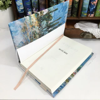 ✨ ปกหนังสือผ้า | ปกผ้าใส่หนังสือ ลายภาพวาดศิลปะ | Book Cover ♡ʕ·ᴥ·ʔ📚 | ขนาด A5