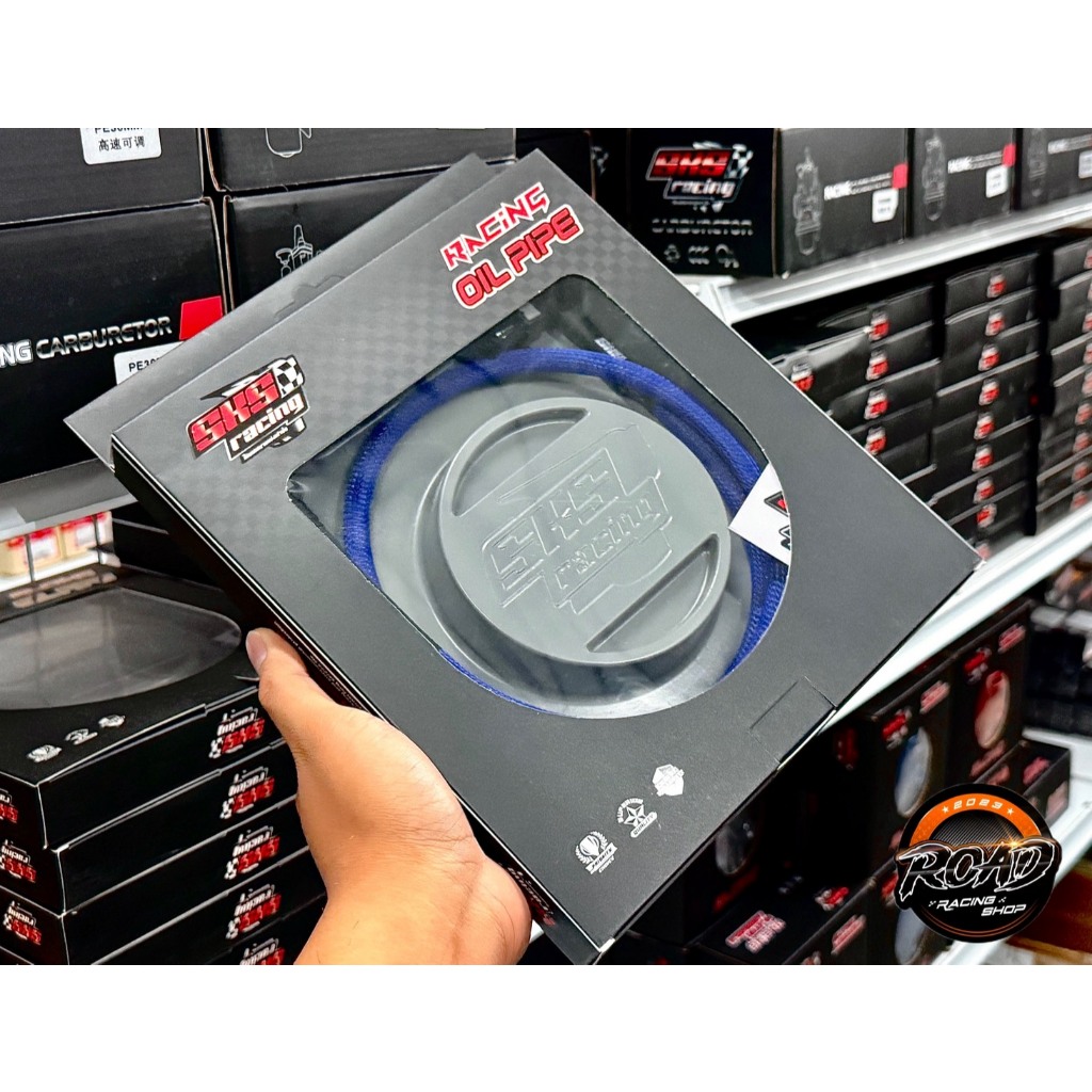 สายน้ำมันปลดไวSKS Racing สายหุ้มกันกระเเทกอย่างดี รองรับน้ำมันE85 ทนเเรงดันได้มากกว่าสายทั่วไป