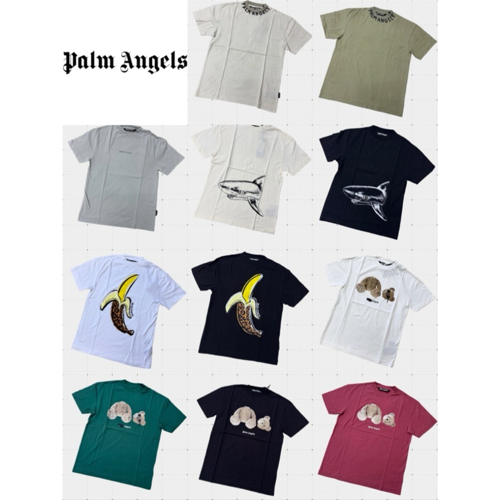 เสื้อยืด Palm Angels T-Shirt เสื้อยืดของแท้100%