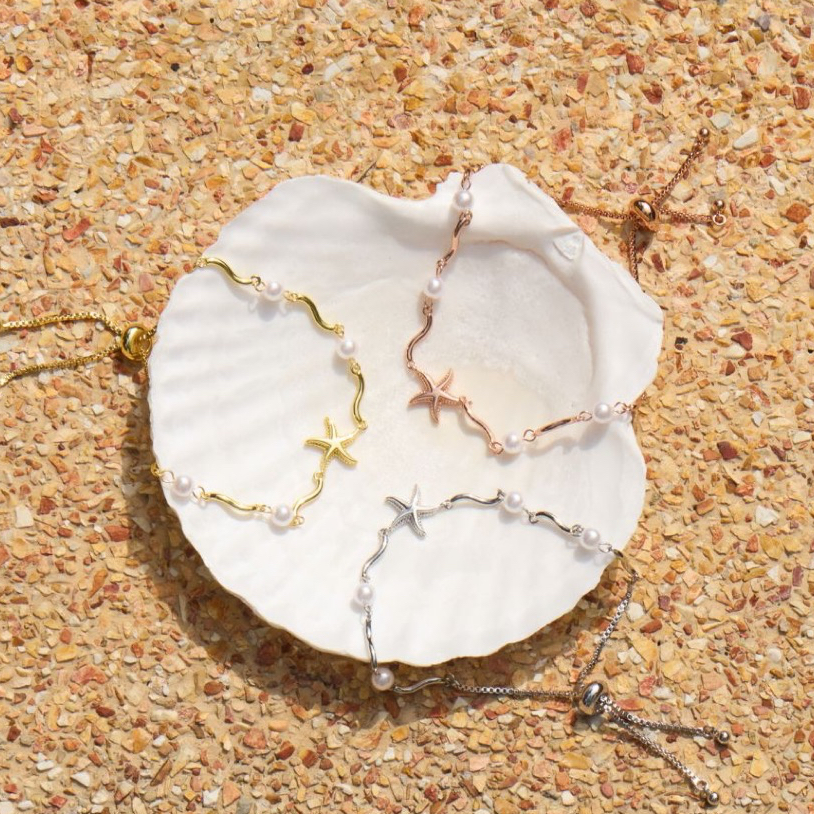 Petite Summer Crush Bracelet สร้อยข้อมือปลาดาวปรับขนาดได้