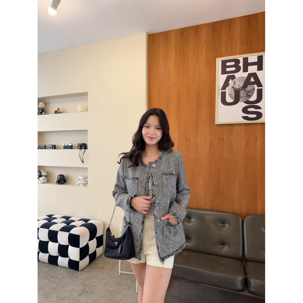 Basicsbysita | M113 Elara Classic Tweed Blazer
