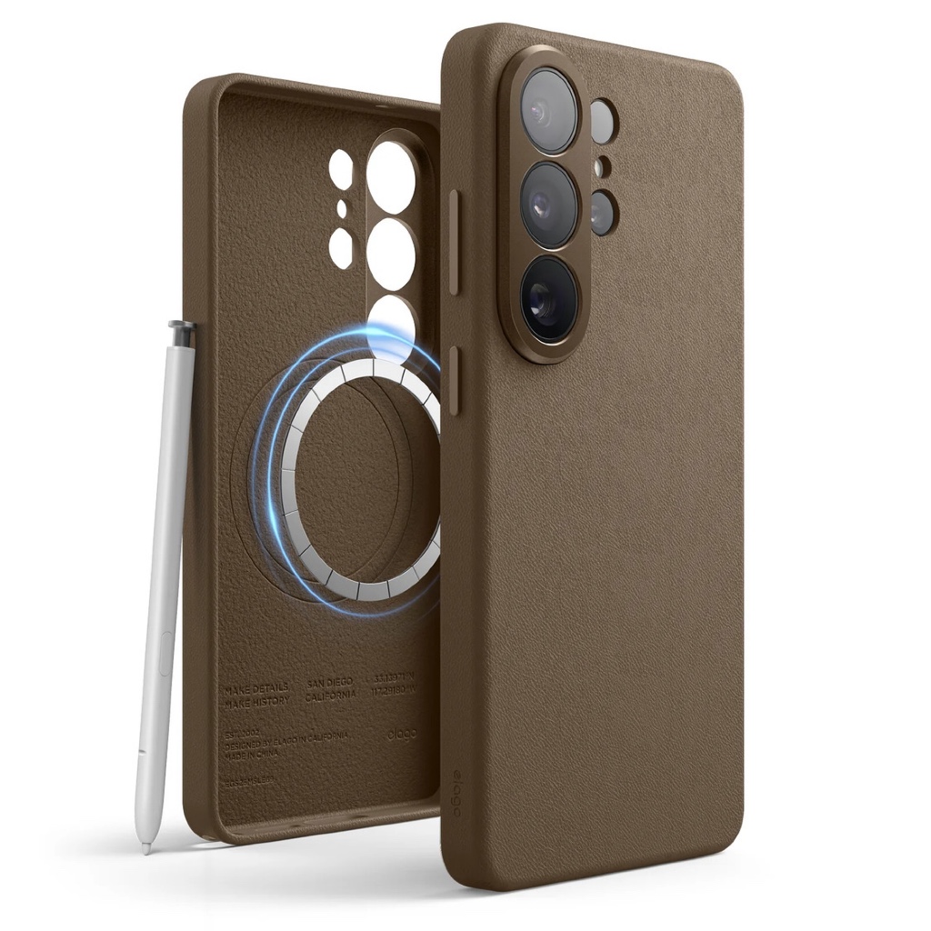 elago Magnetic Leather Case for Samsung Galaxy S26 Ultra หนัง Vegan คุณภาพสูง สินค้าพร้อมจำหน่าย