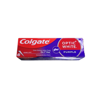 พร้อมส่ง!!!! ยาสีฟัน คอลเกต อ๊อพติค ไวท์ เพอร์เพิล 100 กรัม colgate optic white purple toothpaste 100g.