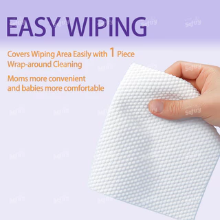 Softry Baby Wipes อนโยนต่อผิวเด็กแรกเกิด Sensitive Skin-Friendly 80+6 แผ่น พร้อมสีให้เลือก Alcohol-Free Chlorine-Free